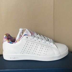 Women’s K-Swiss white sneakers